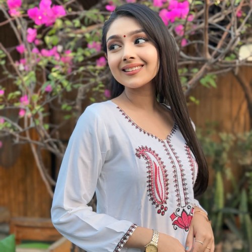 Co-Ords Set Two Piece - ভিআইপি কটনে হেভি এমব্রয়ডারি কালকা ডিজাইন